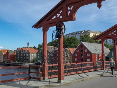Norveç 'in Trondheim kenti