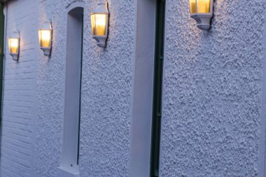 Kuzey Denizi 'ndeki karşılama köyü.