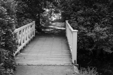Almanya 'da Leer City yakınlarında bir kale.