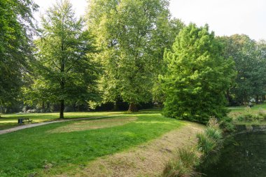 Almanya 'da Leer City yakınlarında bir kale.