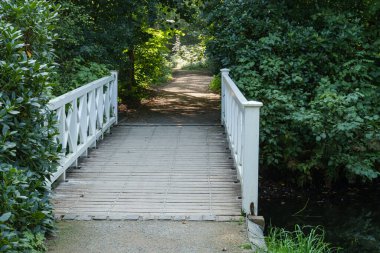 Almanya 'da Leer City yakınlarında bir kale.