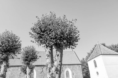 Alman Doğu Frizya 'sındaki küçük köyler