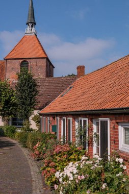 Alman Doğu Frizya 'sındaki küçük köyler