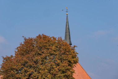 Alman Doğu Frizya 'sındaki küçük köyler