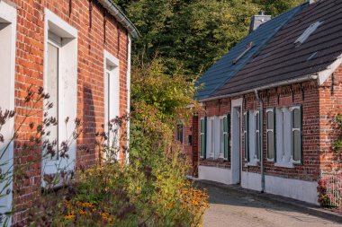 Alman Doğu Frizya 'sındaki küçük köyler