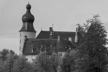 Alman Muensterland 'inde sonbahar zamanı