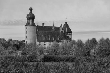 Alman Muensterland 'inde sonbahar zamanı