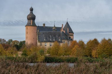 Alman Muensterland 'inde sonbahar zamanı