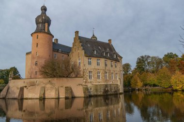 Alman Muensterland 'inde sonbahar zamanı