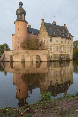 Alman Muensterland 'inde sonbahar zamanı