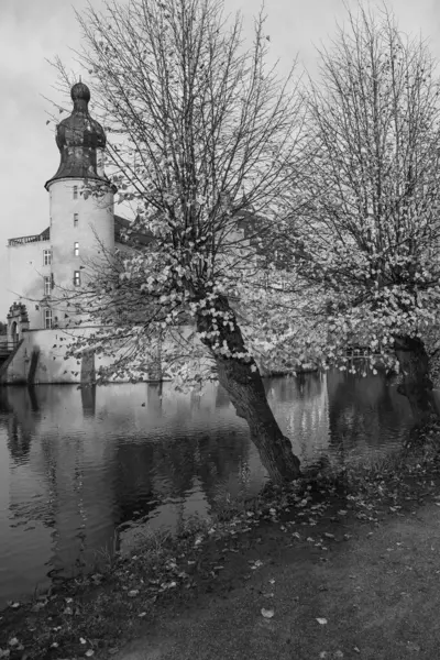 Alman Muensterland 'inde sonbahar zamanı