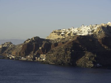 Yunanistan 'daki Santorini Adası