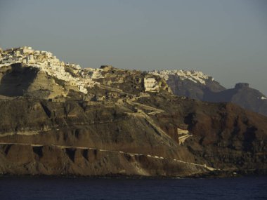 Yunanistan 'daki Santorini Adası