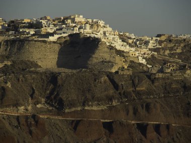 Yunanistan 'daki Santorini Adası