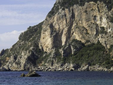 Yeşilli Korfu adası