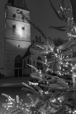 Borken Westphalia 'da Noel zamanı