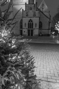 Borken Westphalia 'da Noel zamanı