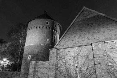 Borken şehrinde yılbaşı ışıkları