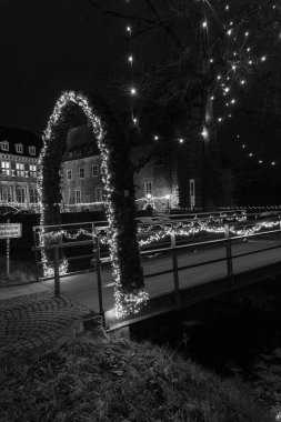 Raesfeld kalesinde Noel zamanı.