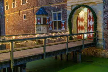 Raesfeld kalesinde Noel zamanı.