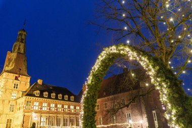 Raesfeld kalesinde Noel zamanı.