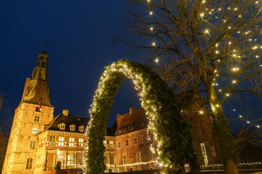 Raesfeld kalesinde Noel zamanı.