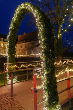 Raesfeld kalesinde Noel zamanı.