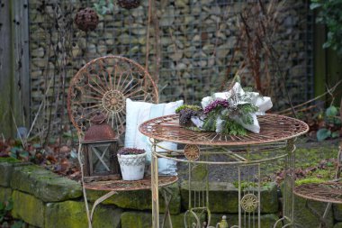 Alman Muensterland 'inde kış mevsimi