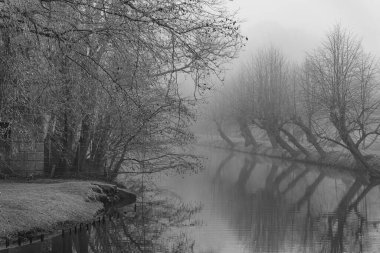 Westphalia 'da soğuk kış zamanı
