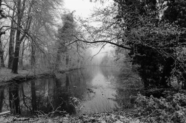 Westphalia 'da soğuk kış zamanı