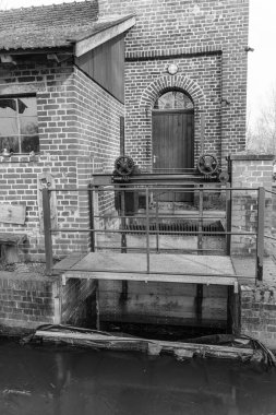 Alman Muensterland 'inde Velen yakınlarında yürüyüş.