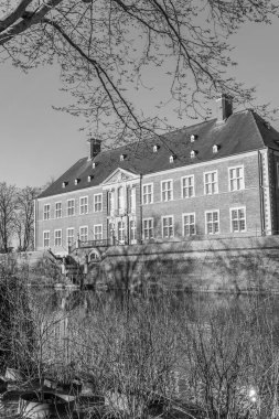 Alman Muensterland 'indeki Ahaus Şatosu