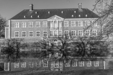 Alman Muensterland 'indeki Ahaus Şatosu