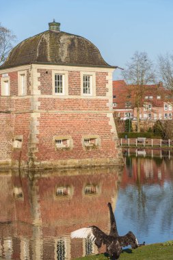 Alman Muensterland 'indeki Ahaus Şatosu