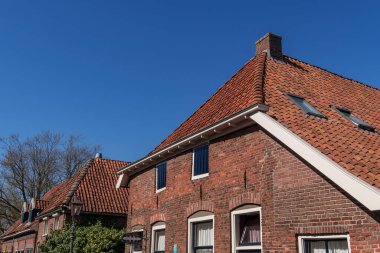 Bahar zamanı Hollanda 'nın Bredevoort kenti