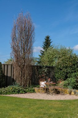 Alman Muensterland 'inde Vreden' de bahar geldi.