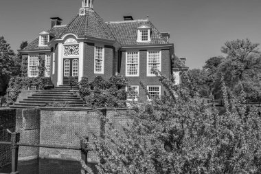 Hollanda 'da Vorden yakınlarındaki manzara.