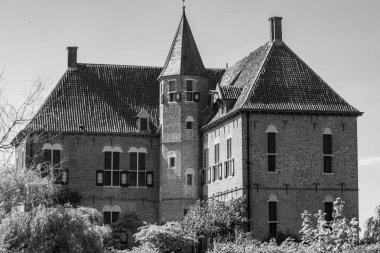 Hollanda 'da Vorden yakınlarındaki manzara.