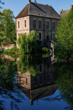 Hollanda 'da Vorden yakınlarındaki manzara.