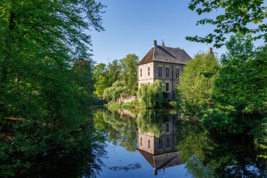 Hollanda 'da Vorden yakınlarındaki manzara.