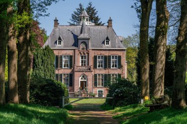 Vorden yakınlarında bahar zamanı Hollanda gelderland 'ında