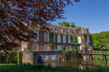 Vorden yakınlarında bahar zamanı Hollanda gelderland 'ında