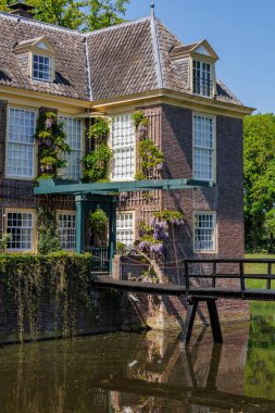 Vorden yakınlarında bahar zamanı Hollanda gelderland 'ında