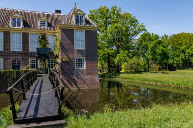 Vorden yakınlarında bahar zamanı Hollanda gelderland 'ında