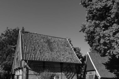 Westphalia 'daki eski çiftlik evi.