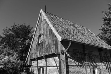 Westphalia 'daki eski çiftlik evi.