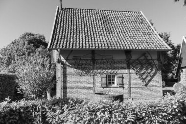 Westphalia 'daki eski çiftlik evi.