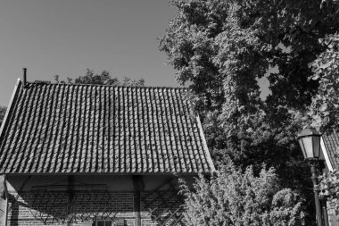 Westphalia 'daki eski çiftlik evi.