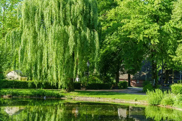 Westphalia 'daki eski çiftlik evi.