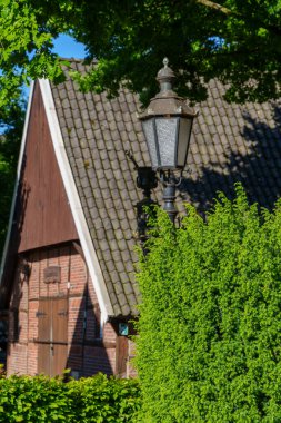 Westphalia 'daki eski çiftlik evi.